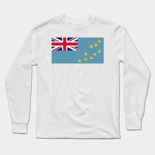 Flag of Tuvalu Long Sleeve T-Shirt